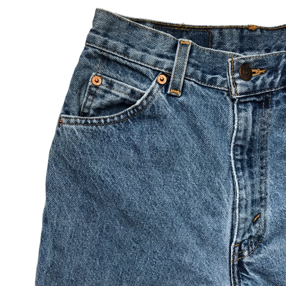 Levi’s Vintage 631 Orange Tab Women’s Size 27 Medium Stone Wash - Picture 3 of 13